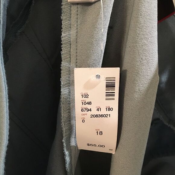 Avenue pull on  capris Women’s 18 blue with stretch NEW - Picture 8 of 8